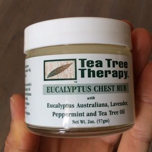 New Natural Eucalyptus Chest Rub Oil lotion